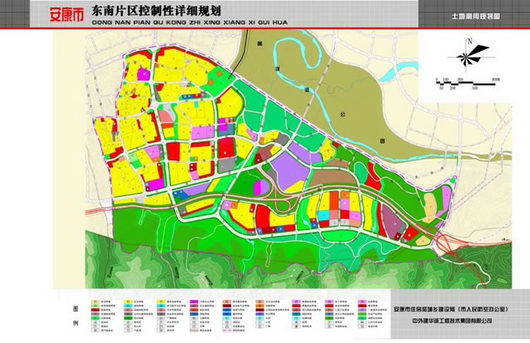 安康市城东新区规划图图片